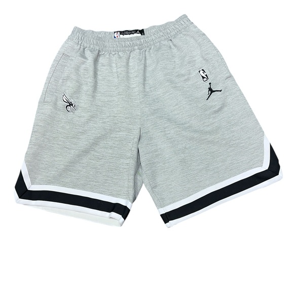 Nike Other - Nike Jordan Men's Charlotte Hornets Team Issued Gray Shorts Size XLT